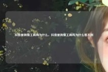 抖音是舆情工具吗为什么，抖音是舆情工具吗为什么看不到